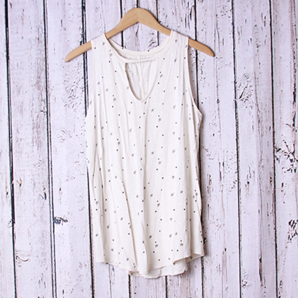 Maurices 24/7 Star Print Tank Size M EUC